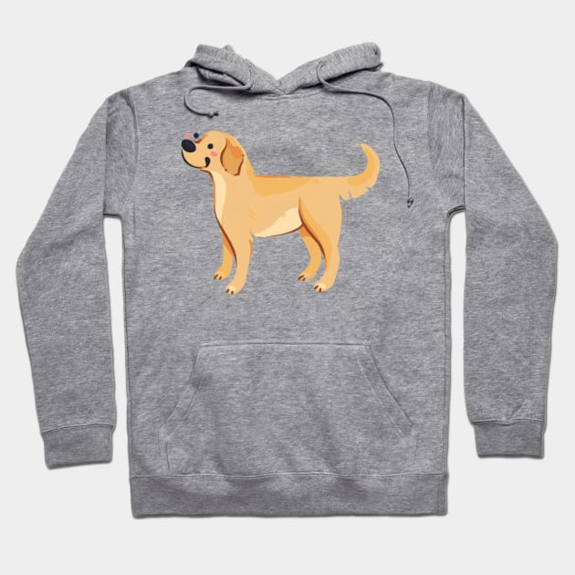 Happy Labrador Hoodie by Meg Jamie-Beth